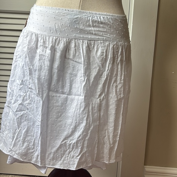 100% cotton white skirt studio 253 - Picture 2 of 2